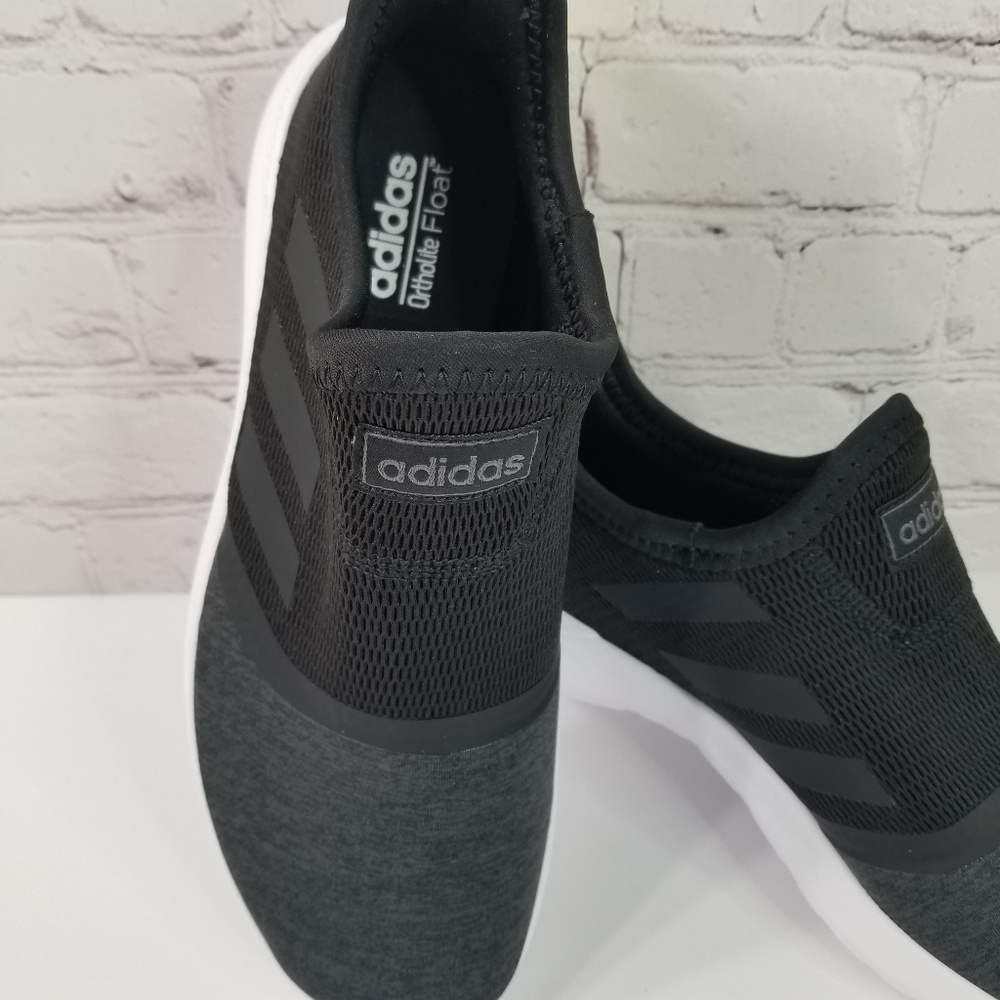 Black ADIDAS Lite Racer Slip on running Sneaker - Picture 3 of 6